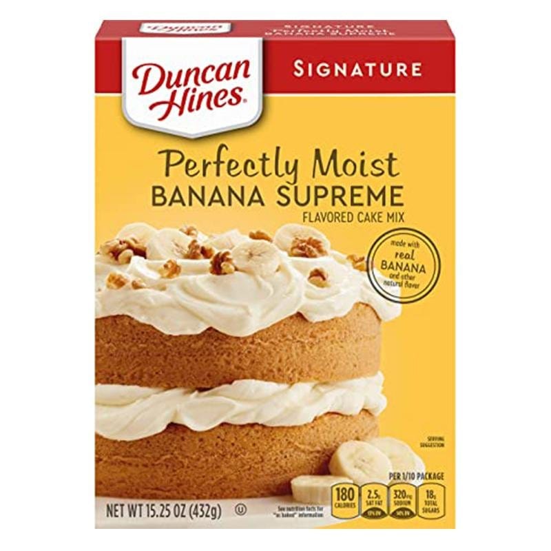 Duncan Hines Perfectly Moist Banana Supreme Signature - hot sauce market & more