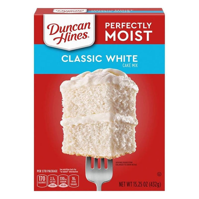 Duncan Hines Perfectly Moist Classic White Cake Mix - hot sauce market & more