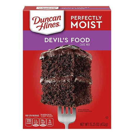 Duncan Hines Perfectly Moist Devil's Food Cake Mix - hot sauce market & more