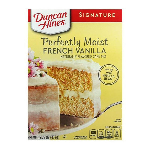 Duncan Hines Perfectly Moist French Vanilla Signature - hot sauce market & more