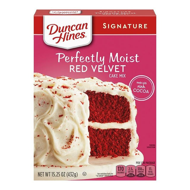 Duncan Hines Perfectly Moist Red Velvet Cake Mix - hot sauce market & more