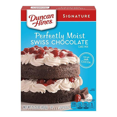 Duncan Hines Perfectly Moist Swiss Chocolate Signature - hot sauce market & more
