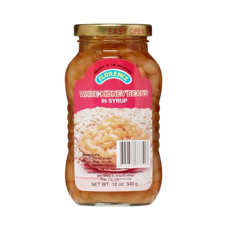 Florence White Kidney Beans in Syrup - hot sauce market & more