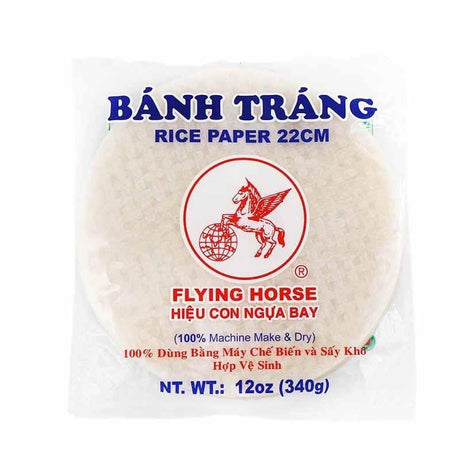 Flying Horse Rice Paper (Round Type) - hot sauce market & more