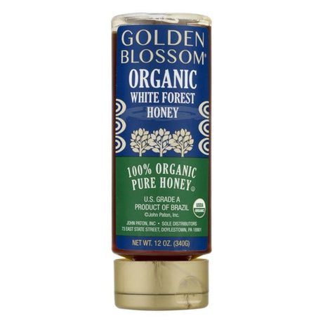 Honey, Syrups, Molasses & Nectars - Golden Blossom Organic White Forest Honey