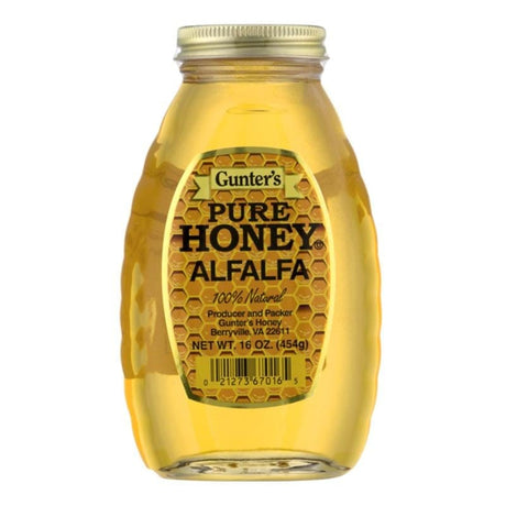 Honey, Syrups, Molasses & Nectars - Gunter's Pure Honey Alfalfa