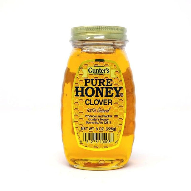 Honey, Syrups, Molasses & Nectars - Gunter's Pure Honey Clover