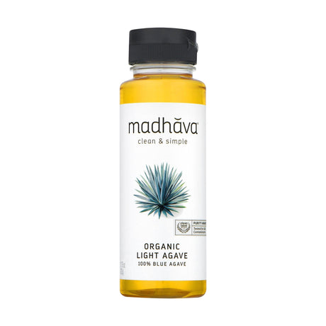 Honey, Syrups, Molasses & Nectars - Madhava Organic Light Agave