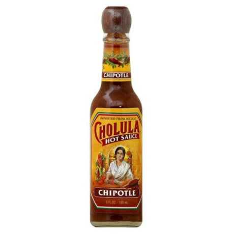 Hot Sauce - Cholula Chipotle Hot Sauce With The Wooden Stopper Top