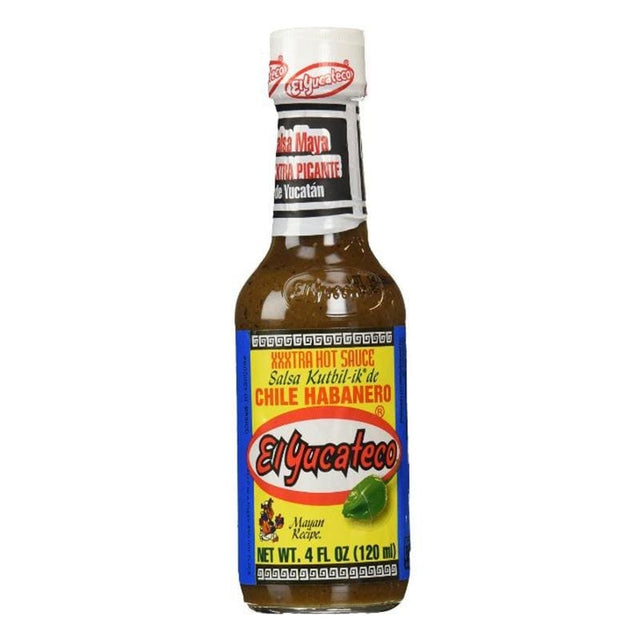 Hot Sauce - El Yucateco Chile Habañero XXXtra Hot Sauce