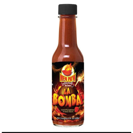 Hot Sauce - Men Pa'w Gourmet La Bomba Hot Sauce