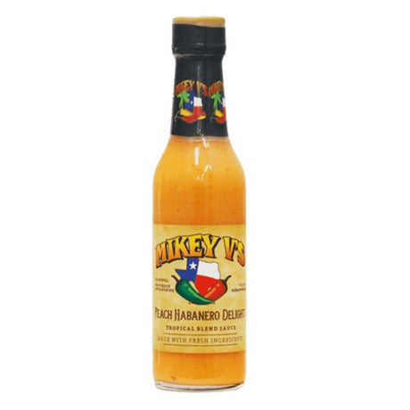 Hot Sauce - Mikey V's Peach Habaero Delight Hot Sauce