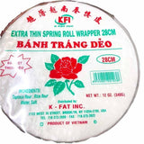 KFI Extra Thin Spring Roll Wrapper (Round Type) - hot sauce market & more