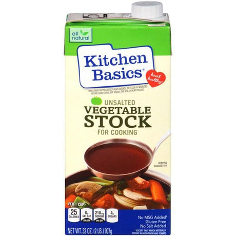 Kitchen Basics Unsalted Vegetable Stock - hot sauce market & more