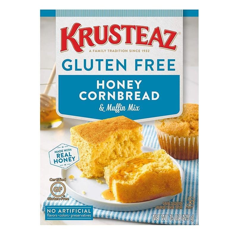 Krusteaz Gluten Free Honey Cornbread & Muffin Mix - hot sauce market & more