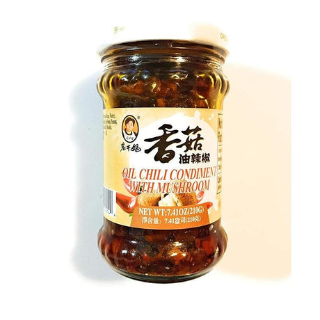 Laoganma Oil Chili Condiment With Mushroom - hot sauce market & more