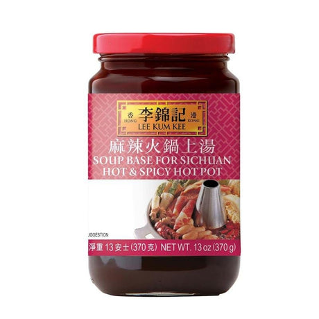 Lee Kum Kee Soup Base For Sichuan Hot & Spicy Hot Pot - hot sauce market & more