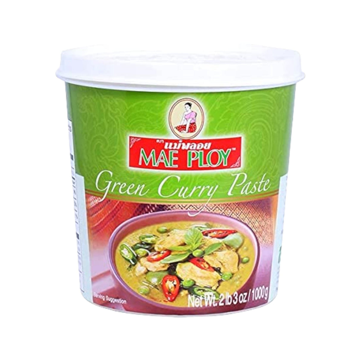 Marinades, Curry Paste, Sauce & Condiments - Mae Ploy Green Curry Paste