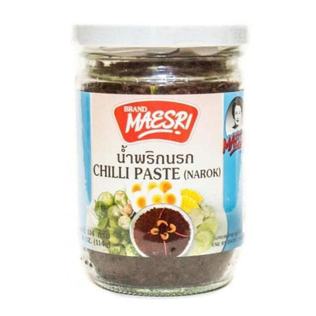 Marinades, Curry Paste, Sauce & Condiments - Maesri Chilli Paste (Narok)