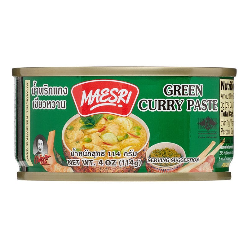 Maesri green curry paste recipe outlet
