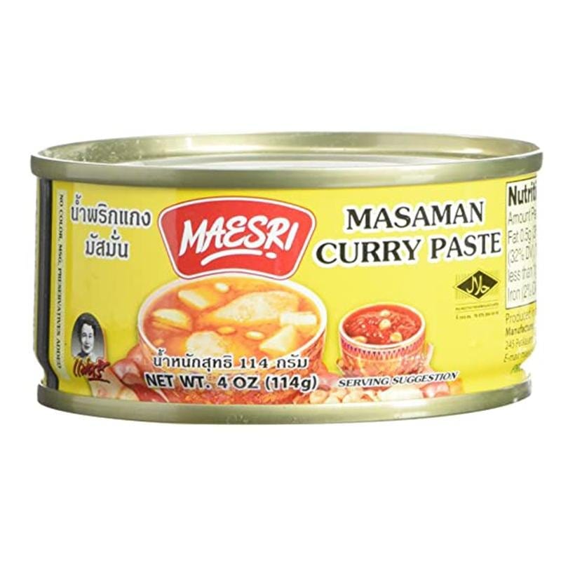 Marinades, Curry Paste, Sauce & Condiments - Maesri Masaman Curry Paste