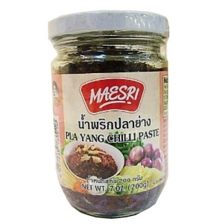 Marinades, Curry Paste, Sauce & Condiments - Maesri Pla Yang Chilli Paste