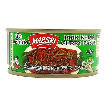 Marinades, Curry Paste, Sauce & Condiments - Maesri Prik Khing Curry Paste