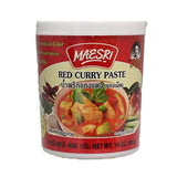 Marinades, Curry Paste, Sauce & Condiments - Maesri Red Curry Paste