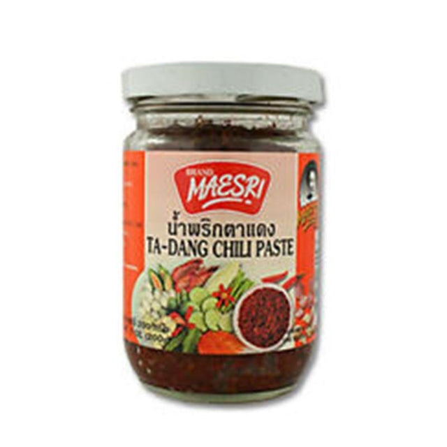 Marinades, Curry Paste, Sauce & Condiments - Maesri Ta-Dang Chili Paste