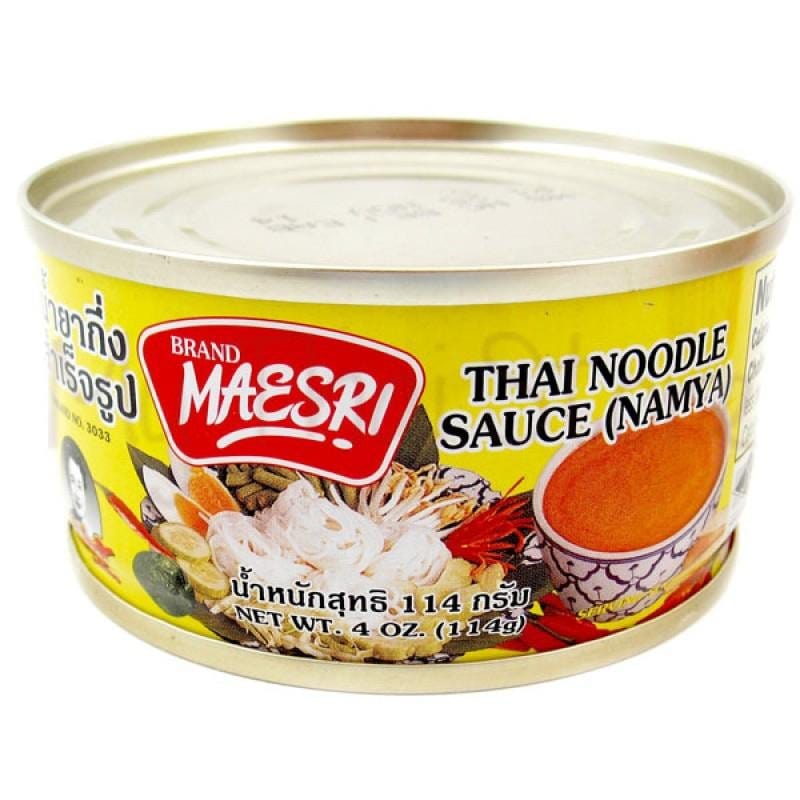 Marinades, Curry Paste, Sauce & Condiments - Maesri Thai Noodle Sauce (Namya)