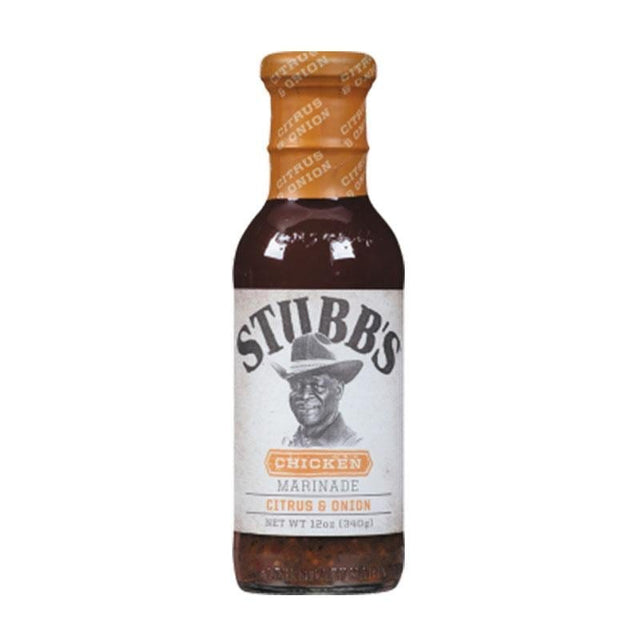 Marinades, Curry Paste, Sauce & Condiments - Stubb’s Chicken Marinade Citrus & Onion