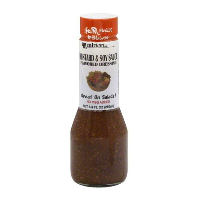 Mizkan Mustard & Soy Sauce Flavored Dressing - hot sauce market & more