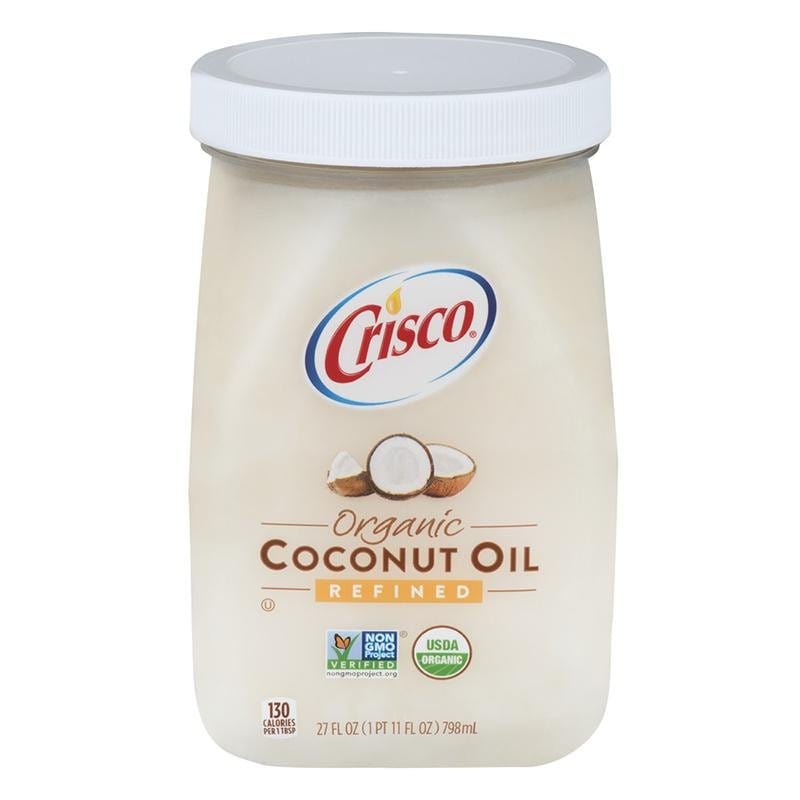 Crisco Organic Refined Coconut Oil - 27 fl oz jar