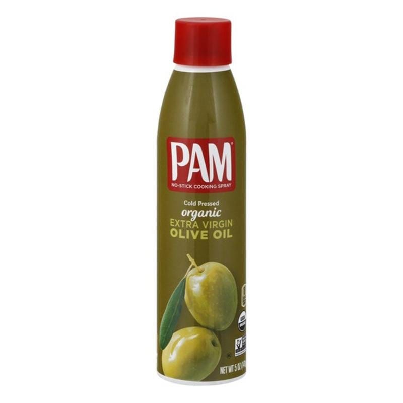 Oil-Edible - Pam Organic Extra Virgin Olive Oil Cooking Spray