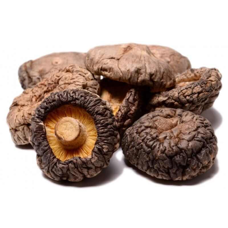Organic mushrooms Dried