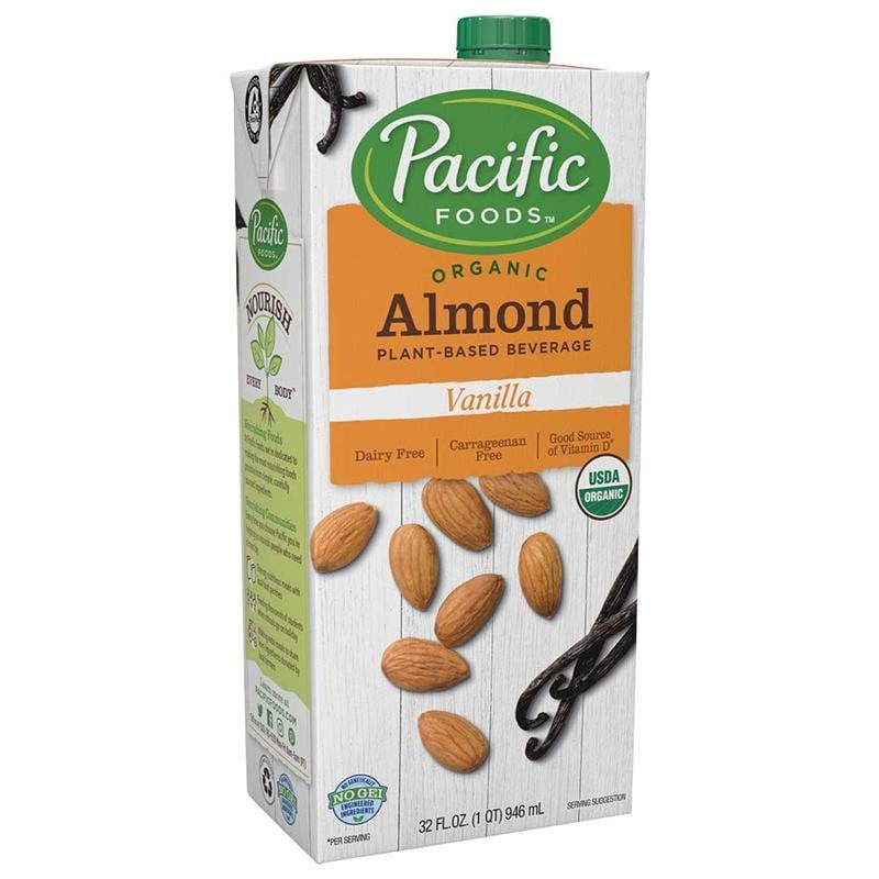 Pacific Organic Almond Vanilla Milk - hot sauce market & more
