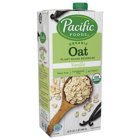 Pacific Organic Oat Vanilla milk - hot sauce market & more