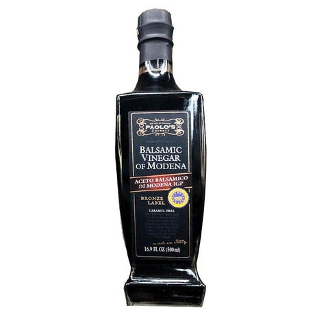 Paolo's Balsamic Vinegar of Modena Bronze Label - hot sauce market & more