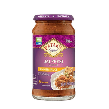 Patak's Jalfrezi Curry Simmer Sauce - hot sauce market & more