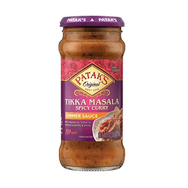 Patak's Tikka Masala Spicy Curry Simmer Sauce - hot sauce market & more