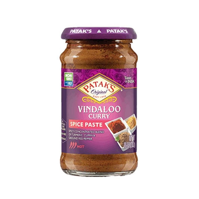 Patak's Vindaloo Curry Spice Paste - hot sauce market & more