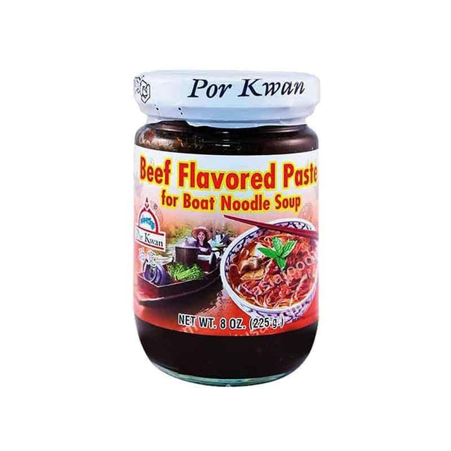 Por Kwan Beef Flavor Paste For Boat Noodle Soup - hot sauce market & more