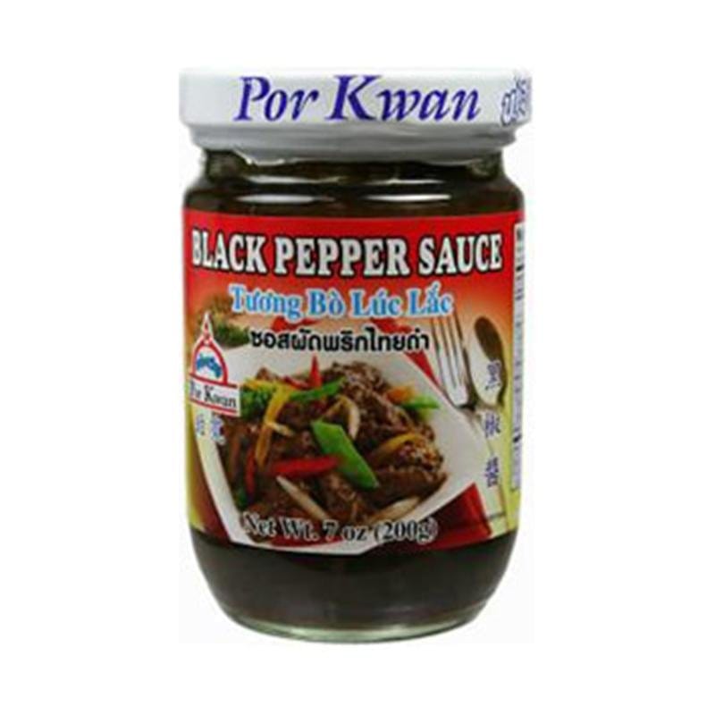Por Kwan Black Pepper Sauce - hot sauce market & more
