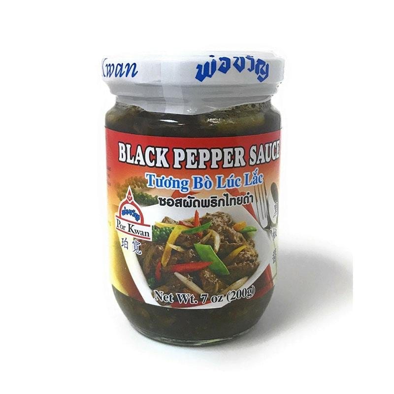 Por Kwan Black Pepper Sauce - hot sauce market & more