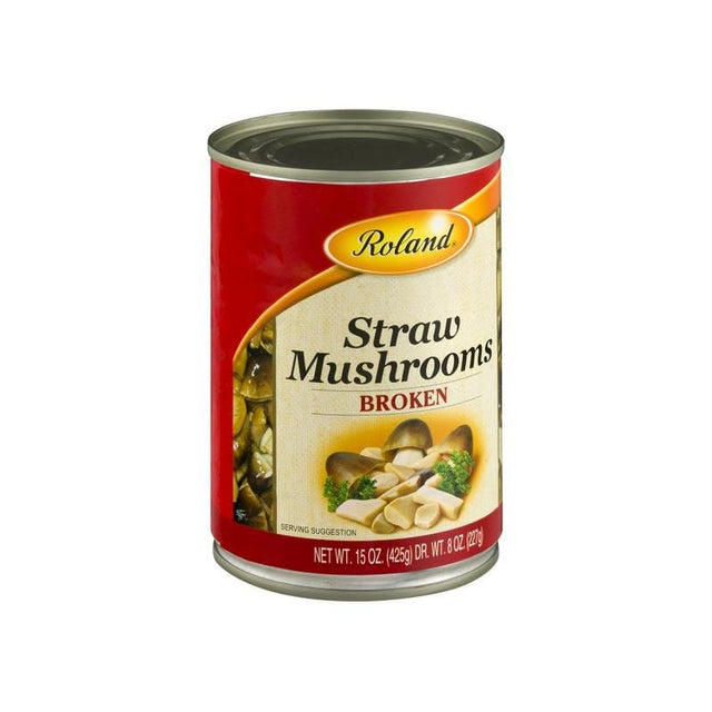 Roland Straw Mushrooms Broken - hot sauce market & more