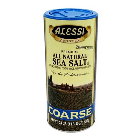 Salt & Sea Salt - Alessi Premium All Natural Sea Salt Coarse