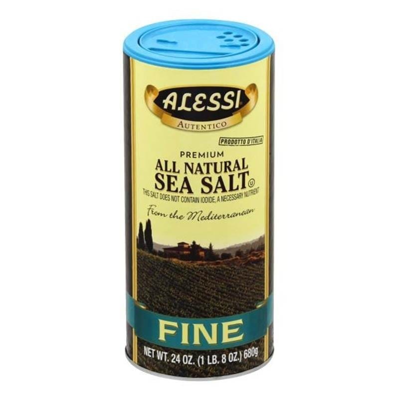 Salt & Sea Salt - Alessi Premium All Natural Sea Salt Fine