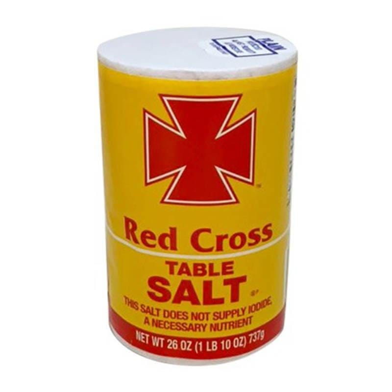 Salt & Sea Salt - Red Cross Table Salt