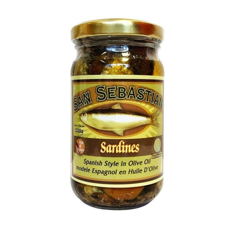 San Sebastian Sardines Spanish Style In Olive Oil (Hot & Spicy) - hot sauce market & more