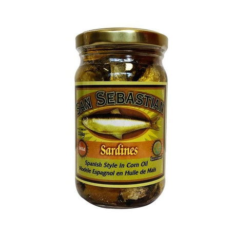 San Sebastian Sardines Spanish Style In Olive Oil (Mild) - hot sauce market & more